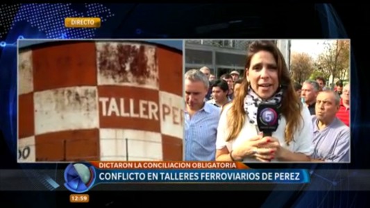 Pérez: dictaron la conciliación obligatoria en el conflicto en los talleres ferroviarios