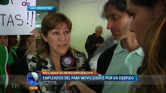 San Lorenzo al 900: los empleados de PAMI movilizados por un despido injustificado