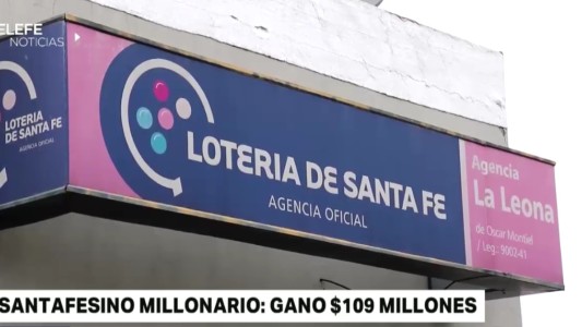 Un santafesino muy afortunado: ganó 109 millones en el Quini 6