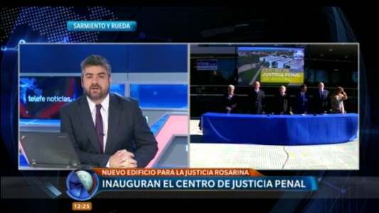 Sarmiento y Rueda: inauguran el centro de Justicia Penal
