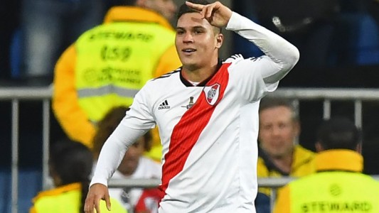 Quintero contó que practicó la manera de convertir el gol que le marcó a Boca en el Bernabéu