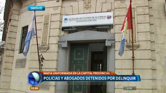 Santa Fe: un grupo de cuatro policías y abogados fueron detenidos por delinquir