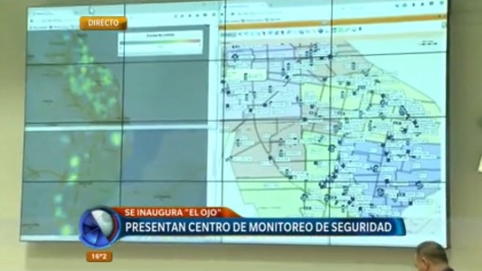 Seguridad: presentaron el centro de monitoreo "OJO"