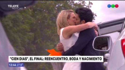 Así fue el final de “100 días”: casamiento, nacimiento y reconciliación