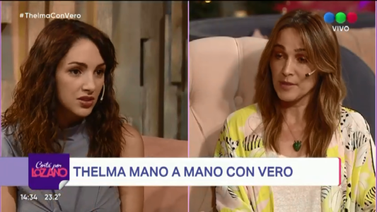 Thelma Fardin con Vero Lozano: "Desde mi experiencia lo sanador fue hablar"