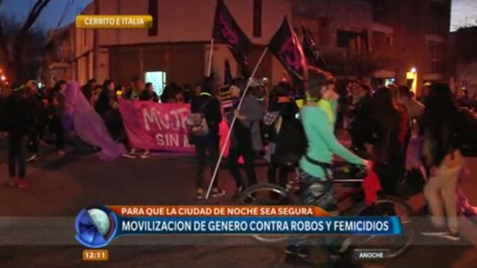 Caravana nocturna: el movimiento de mujeres exigieron "caminar sin miedo"
