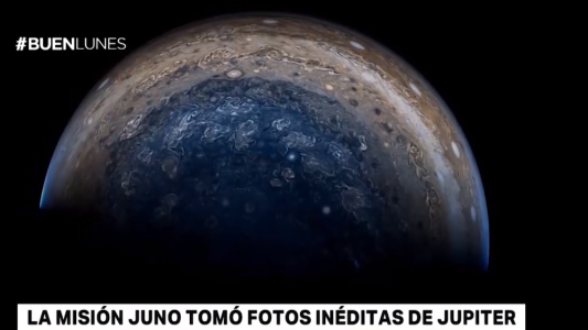 Impresionante: la NASA mostró a Júpiter como nunca antes