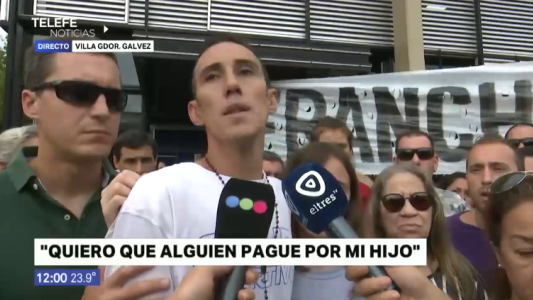 Vecinos de Villa Gobernador Gálvez se manifestaron para pedir justicia por Francesco
