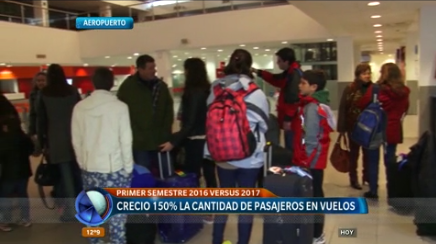 Aumentaron los vuelos en el aeropuerto de Rosario