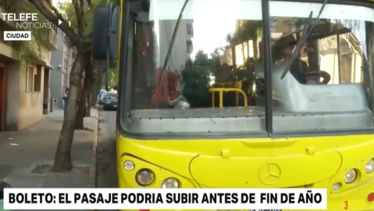 Transporte: evalúan una nueva suba del boleto antes de fin de año