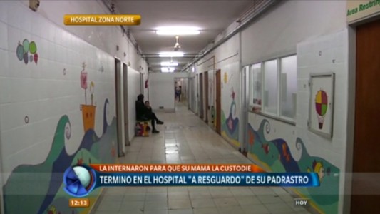 Internan a una niña de 3 años para resguardarla luego de que denunciaran un abuso por parte de su padrastro