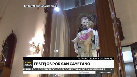 Por "paz, pan y trabajo": miles de fieles participan de la celebración de San Cayetano