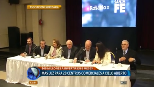 Obras públicas: más luz para 28 centros comerciales a cielo abierto