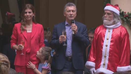 La navidad de Macri: las turbulencias nos han fortalecido