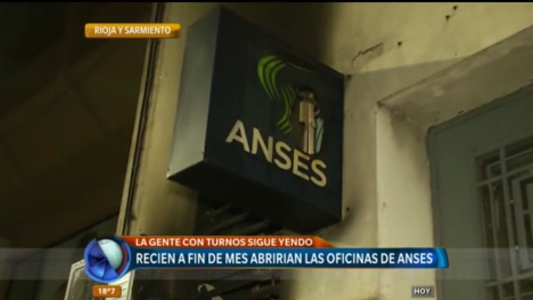 Recién a fin de mes abrirían las oficinas de ANSES