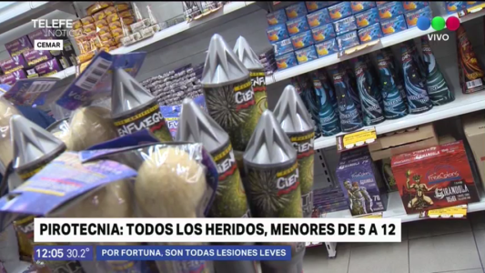 La Nochebuena pasó sin heridos de gravedad por priotecnia en Rosario