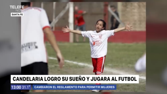 Candelaria volverá a jugar al fútbol en la Liga Casildense junto sus compañeros