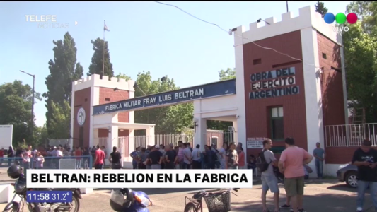 Fray Luis Beltrán: bronca y desazón en la Fábrica Militar por nuevos trabajadores despedidos