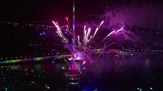 Video: así recibieron el Año Nuevo en el mundo