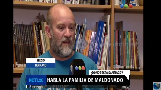 El drama de la familia de Santiago Maldonado: "Cada día que pasa es menos la esperanza"