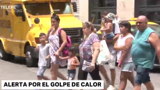Temperaturas agobiantes: recomiendan extremar los cuidados para evitar golpes de calor