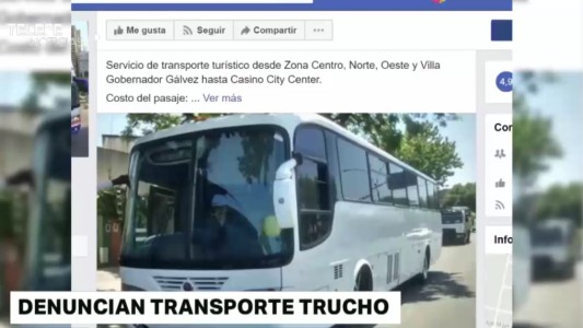 Denuncian el funcionamiento de un transporte urbano no habilitado