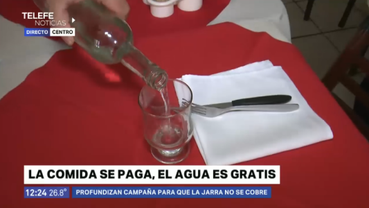 Promueven campaña para que restoranes se adhieran a la jarra de agua gratis