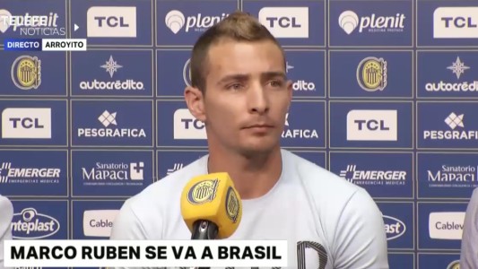 Marco Ruben se despidió de Rosario Central