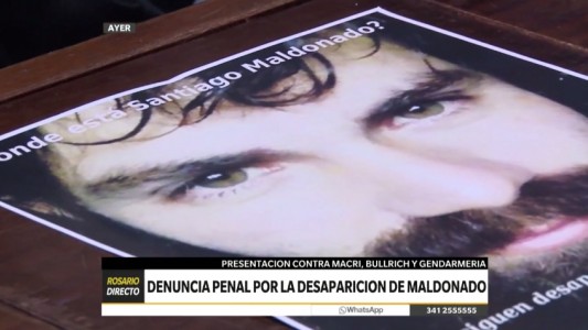 Denuncian penalmente al Presidente, a la ministra Bullrich y a gendarmes por la desaparición de Maldonado