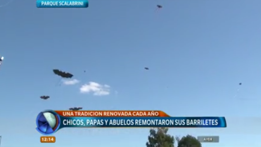 Barrileteada: más de 50.000 personas en el festival