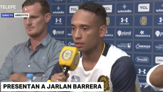 Rosario Central presentó a Jarlan Barrera