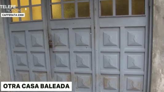 Balearon el frente de una vivienda en Cafferata al 2300