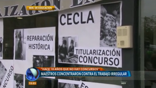 Reclaman en el Ministerio por falta de concursos para docentes