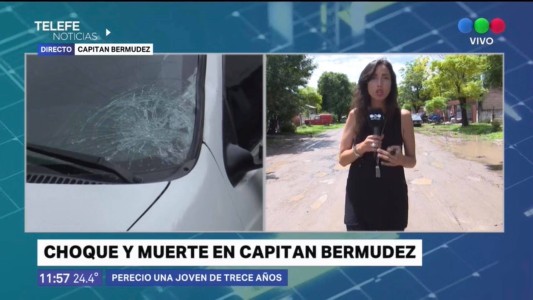 Tragedia en Capitán Bermúdez: atropelló y mató a una chica de 13 años