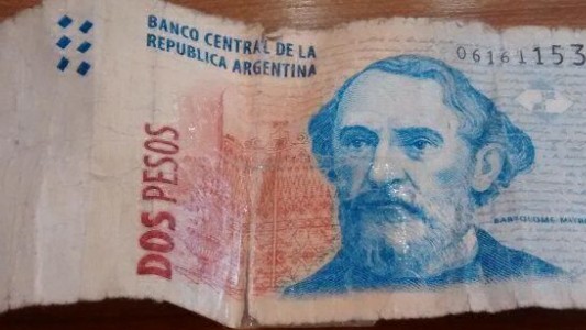 El Banco Central anunció que quitará de circulación el billete de dos pesos