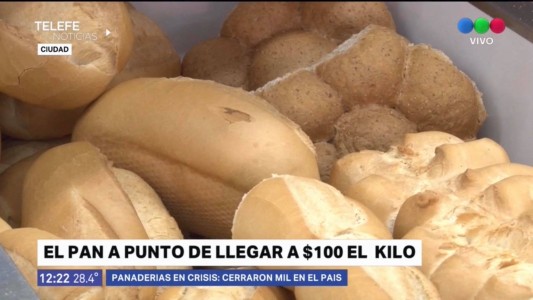 El precio del pan podría llegar a los 100 pesos el kilo