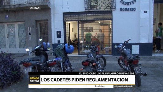 Cadetes rosarinos reclaman normas para regular la actividad
