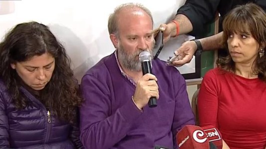 Sergio Maldonado: "Hasta ahora no podemos confirmar que sea o no el cuerpo de Santiago"