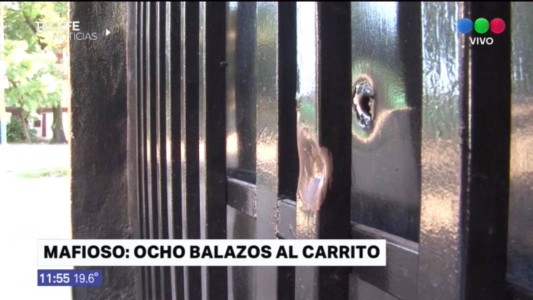 Balcarce y Lamadrid: balearon el frente de un carrito de comidas