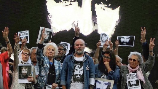 Sergio Maldonado en Plaza de Mayo: "Desde el comienzo nuestro único reclamo ha sido verdad y justicia"