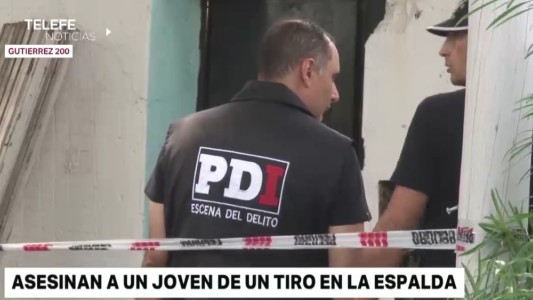 Asesinaron de un disparo en la espalda a un hombre de 35 años en zona sur