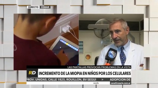 Se incrementaron los casos de miopía en niños por el uso intensivo de múltiples pantallas