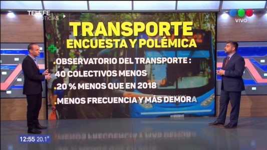 Transporte: estadísticas cruzadas entre la oposición y el municipio