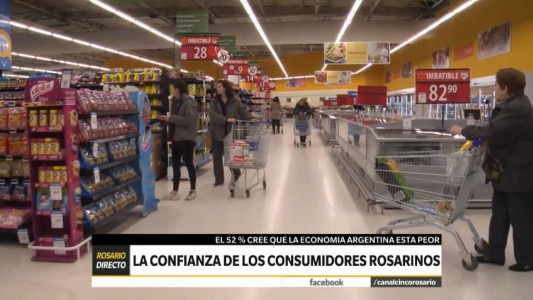 Los consumidores rosarinos manifiestan expectativas de que la economía mejore a futuro