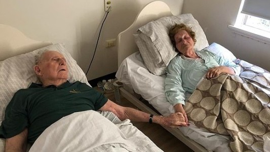 El amor es más fuerte: estuvieron 70 años casados y murieron agarrados de la mano