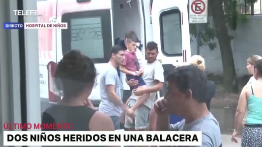 Dos niños resultaron heridos en medio de un ataque a balazos a una vivienda
