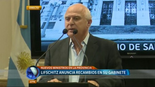 Lifschitz anunció cambios en su gabinete