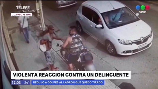Se resistió a un robo y golpeó al delincuente