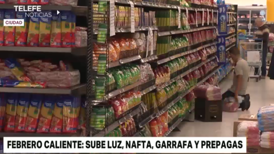 Febrero con aumentos: suben la luz, la nafta, las prepagas y la garrafa social