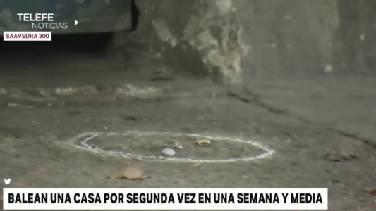 Balearon por segunda vez en dos semanas un vivienda de zona sur